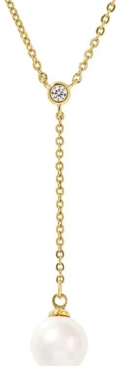 Bijou Brigitte Perlenschmuck|Perlenketten>Kette - Mindful Pearl gold, weiß