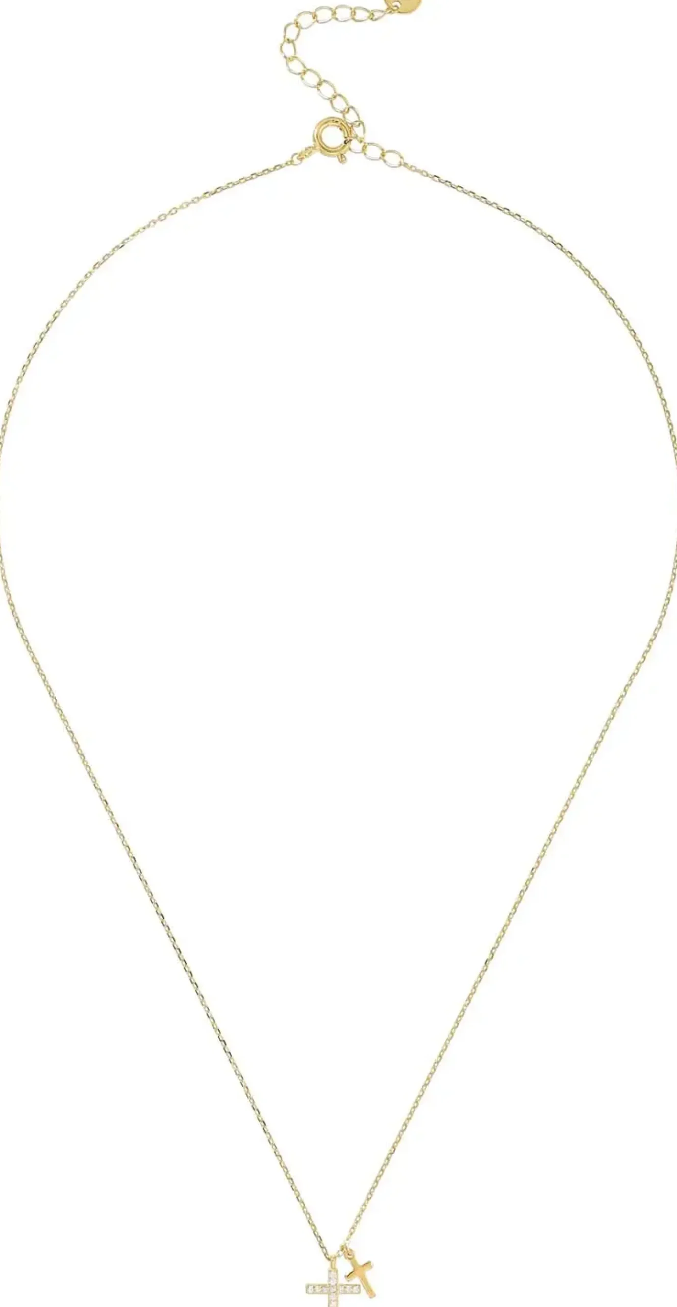 Bijou Brigitte Ketten 925Er Silber|Ketten Gold>Kette - Mini Cross gold