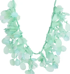 Bijou Brigitte Statement-Ketten|Pastellschmuck>Kette - Mint Petals türkis