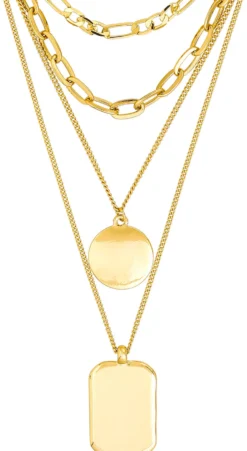 Bijou Brigitte Layering-Ketten|Ketten Gold>Kette - Modern Amulet gold
