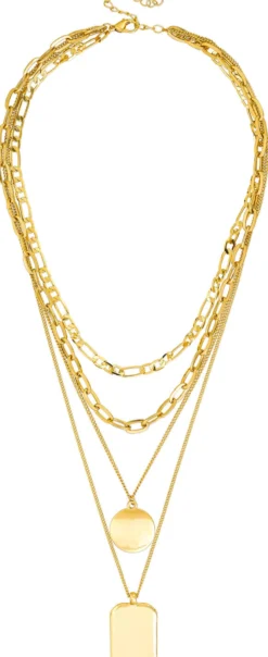 Bijou Brigitte Layering-Ketten|Ketten Gold>Kette - Modern Amulet gold