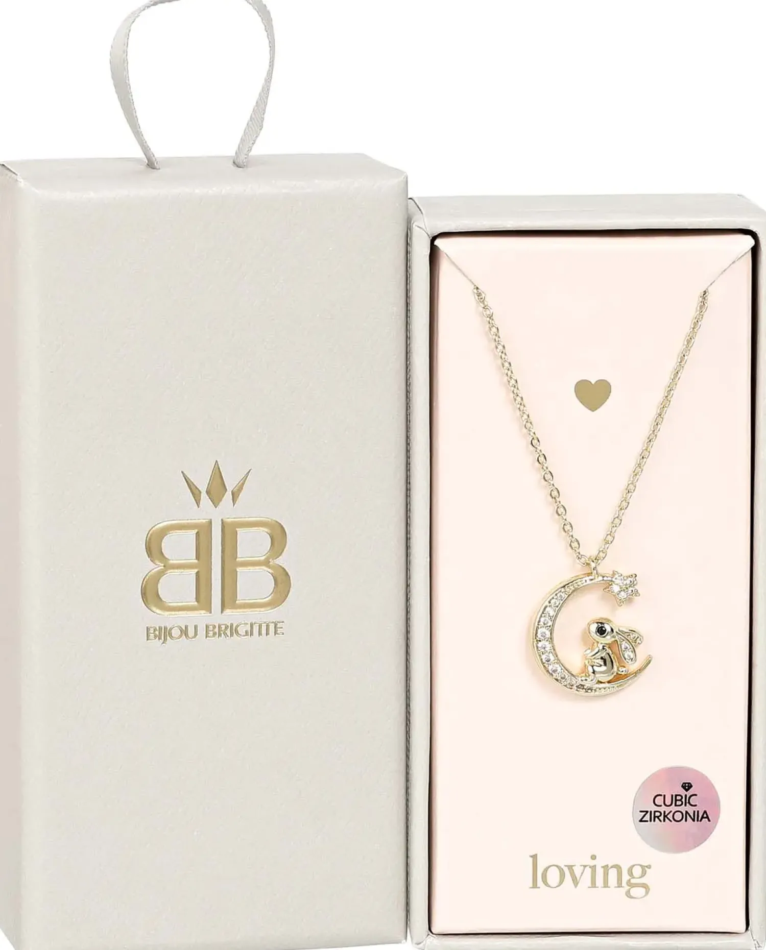 Bijou Brigitte Ketten Gold>Kette - Moon Friend gold
