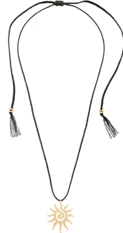 Bijou Brigitte Ketten Gold>Kette - Mystic Glow schwarz, gold