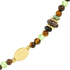Bijou Brigitte Boho-Schmuck>Kette - Nature Catch braun, grün