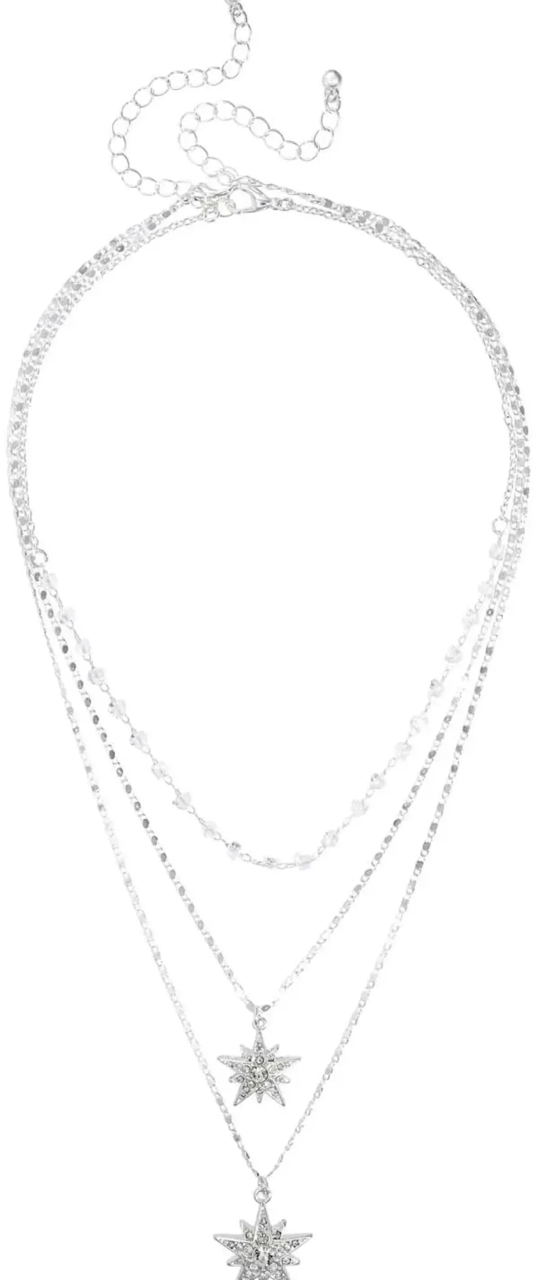 Bijou Brigitte Layering-Ketten>Ketten-Set - Classic Star silber