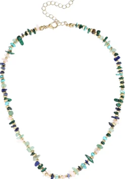 Bijou Brigitte Maritimer Schmuck|Bunter Schmuck>Kette - Ocean Gems grün, mehrfarbig