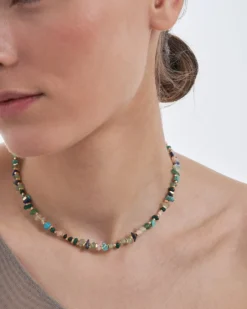 Bijou Brigitte Maritimer Schmuck|Bunter Schmuck>Kette - Ocean Gems grün, mehrfarbig