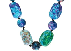 Bijou Brigitte Statement-Ketten|Bunter Schmuck>Kette - Ocean Stones mehrfarbig