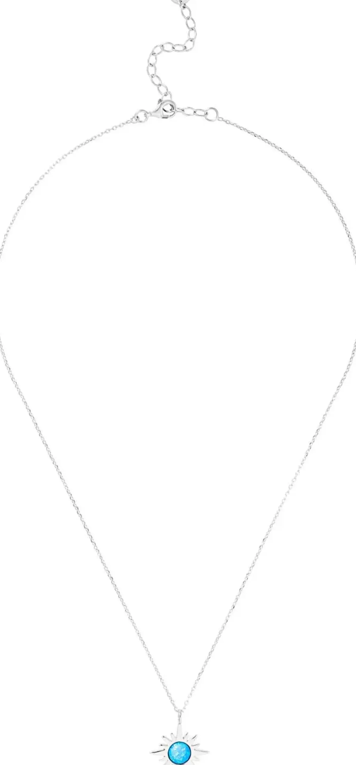 Bijou Brigitte Boho-Schmuck|Ketten 925Er Silber>Kette - Ocean Sun silber