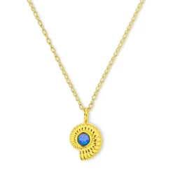 Bijou Brigitte Ketten 925Er Silber|Muschelschmuck>Kette - Opal Shell gold