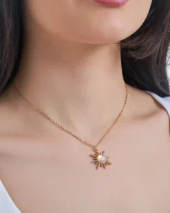 Bijou Brigitte Ketten Gold>Kette - Opal Sun gold