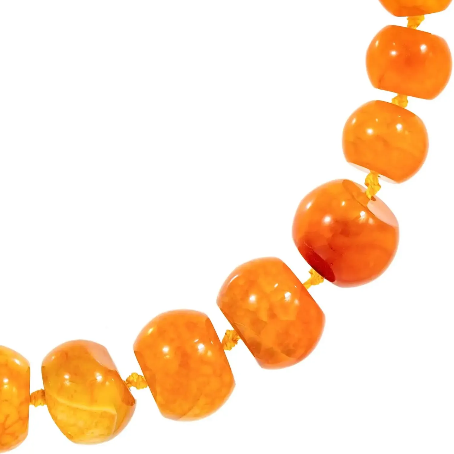 Bijou Brigitte Statement-Ketten>Kette - Agate orange