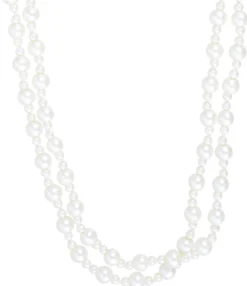 Bijou Brigitte Layering-Ketten|Perlenschmuck>Kette - Peaceful Pearls weiß
