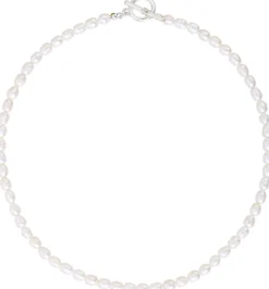 Bijou Brigitte Perlenschmuck|Perlenketten>Kette - Pearl Shine weiß, silber