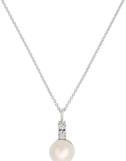 Bijou Brigitte Ketten 925Er Silber|Ketten 925Er Silber>Kette - Pearly Glamour silber