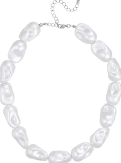 Bijou Brigitte Perlenschmuck|Statement-Ketten>Kette - Pearly Luminance weiß