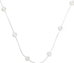 Bijou Brigitte Perlenschmuck|Perlenketten>Kette - Pearly Peace weiß, silber