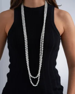 Bijou Brigitte Perlenschmuck|Statement-Ketten>Kette - Pearly Statement weiß