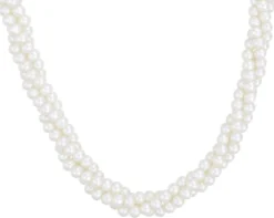 Bijou Brigitte Perlenschmuck|Perlenketten>Kette - Pearly Swirl weiß
