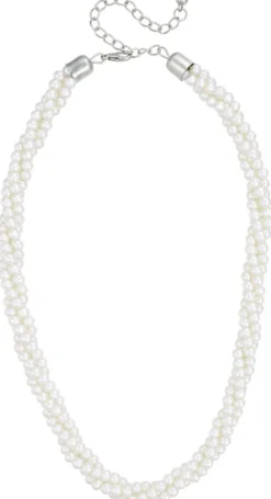 Bijou Brigitte Perlenschmuck|Perlenketten>Kette - Pearly Swirl weiß