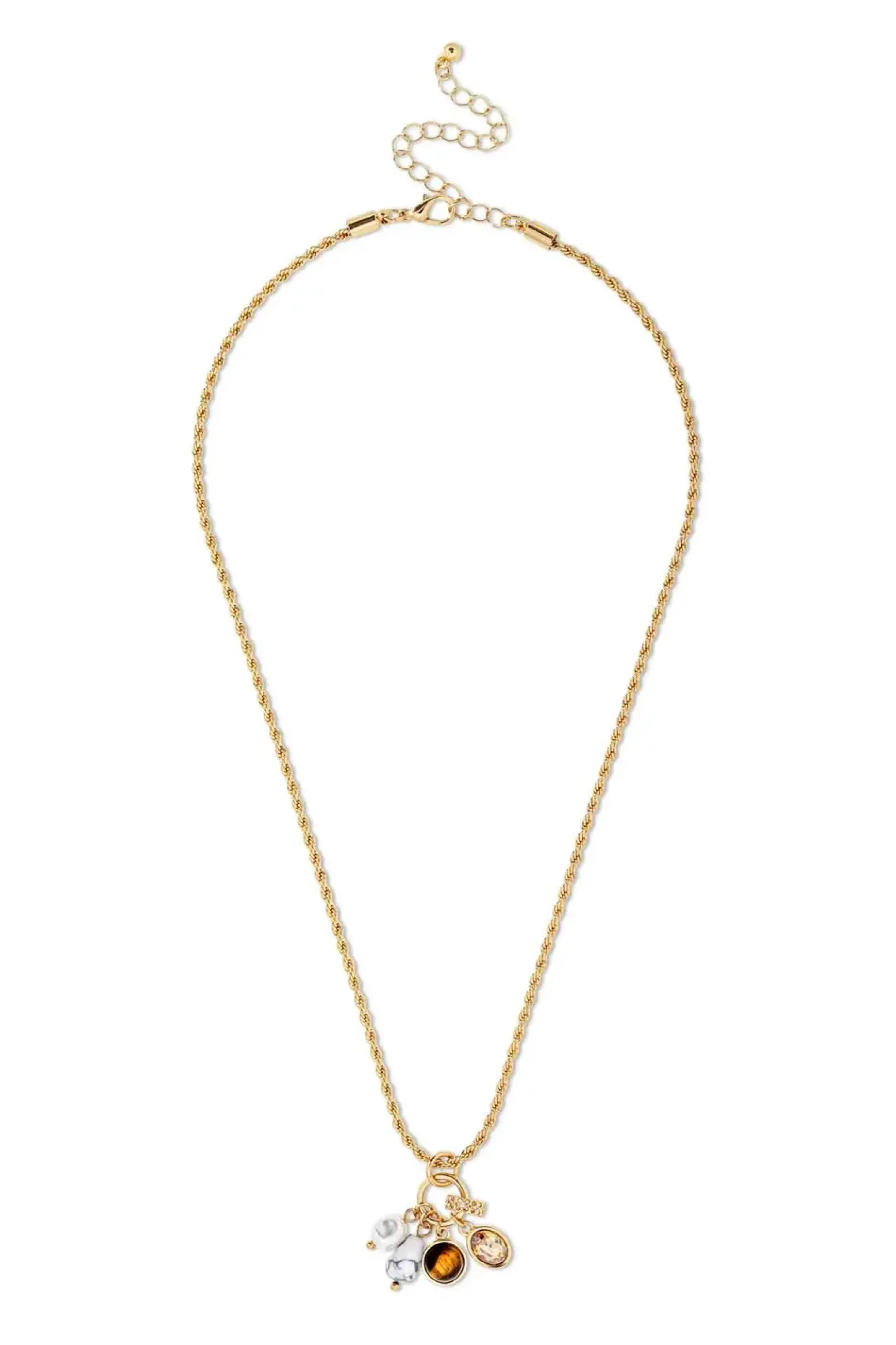 Bijou Brigitte Ketten Gold>Kette - Pendant Gleam gold