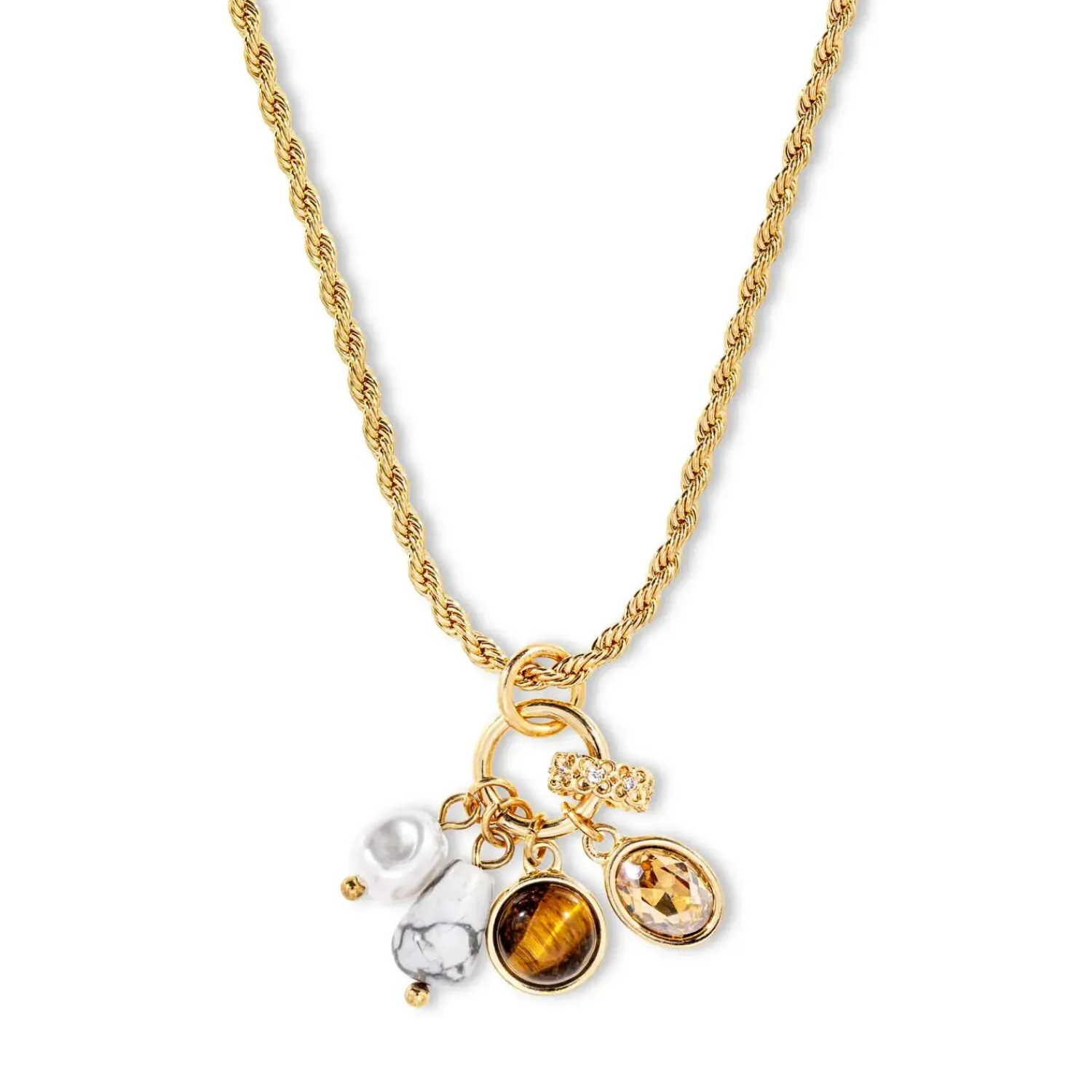 Bijou Brigitte Ketten Gold>Kette - Pendant Gleam gold