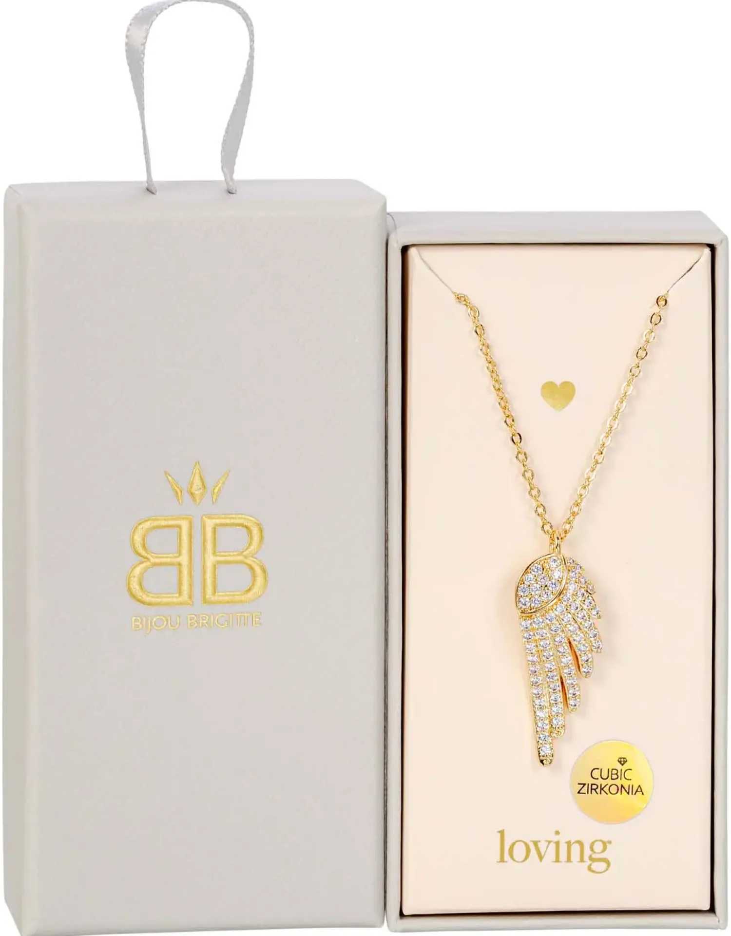 Bijou Brigitte Ketten Gold>Kette - Perfect Wing gold