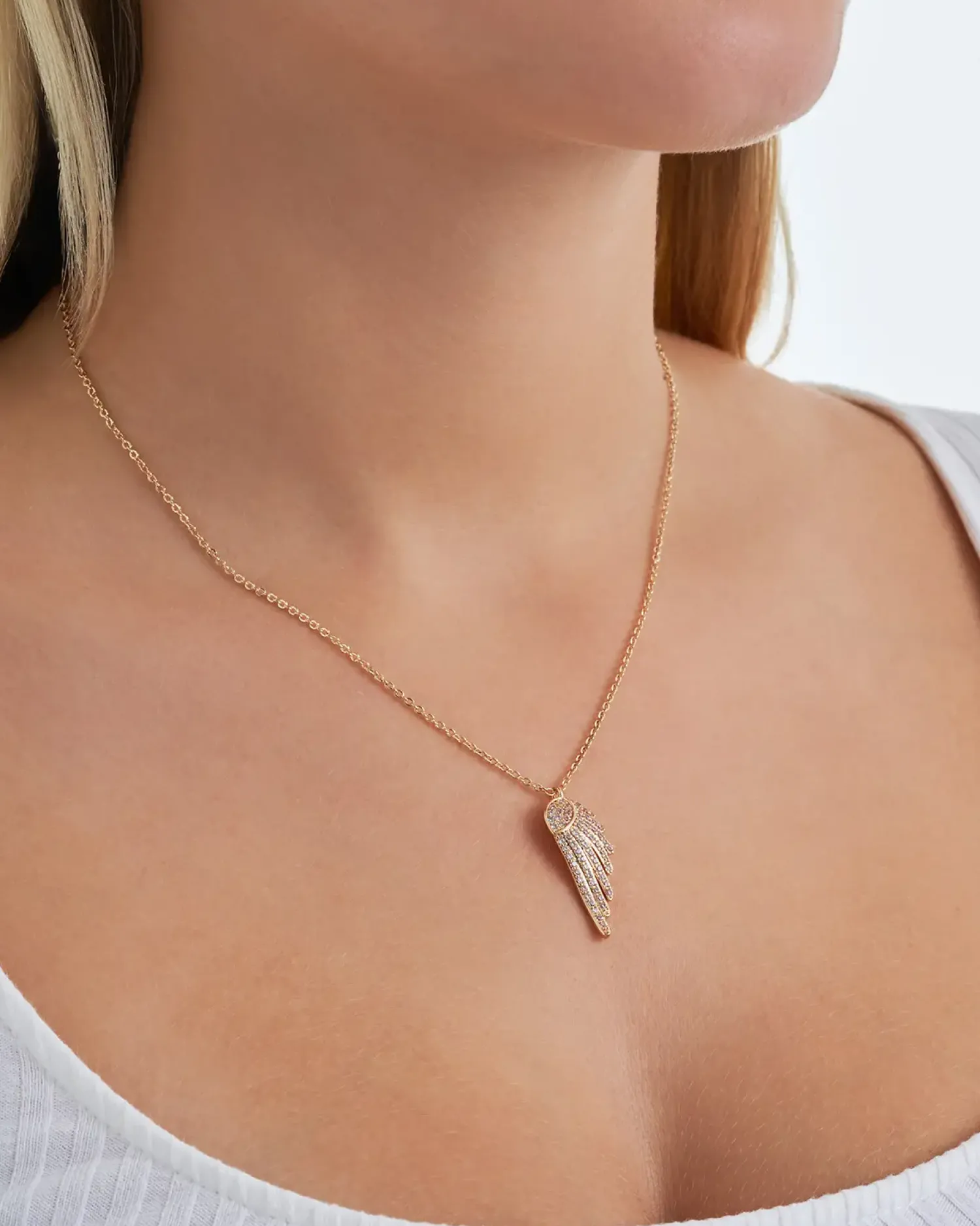 Bijou Brigitte Ketten Gold>Kette - Perfect Wing gold