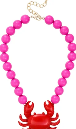 Bijou Brigitte Statement-Ketten>Kette - Pink Sea rot, pink