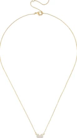 Bijou Brigitte Brautschmuck|Ketten Gold>Kette - Pixel Heart gold