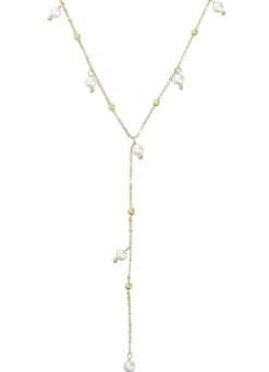 Bijou Brigitte Ketten Gold>Kette - Plated Pearls gold