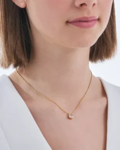 Bijou Brigitte Ketten Gold>Kette - Plated Tear gold