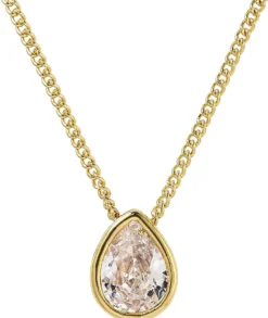 Bijou Brigitte Ketten Gold>Kette - Plated Tear gold