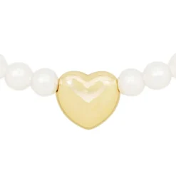 Bijou Brigitte Perlenschmuck|Perlenketten>Kette - Pure Heart weiß