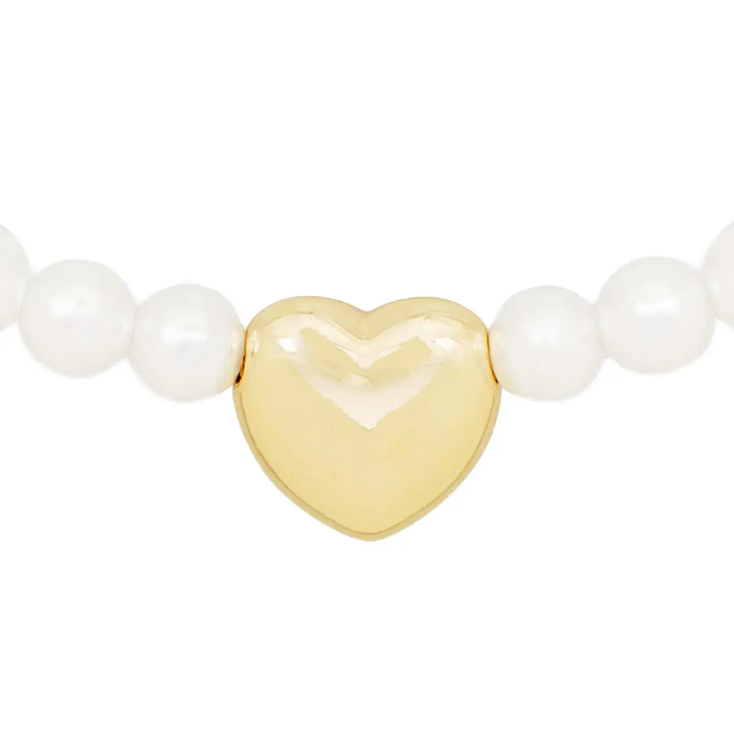 Bijou Brigitte Perlenschmuck|Perlenketten>Kette - Pure Heart weiß