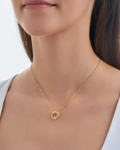 Bijou Brigitte Ketten Gold>Kette - Radiant Circle gold