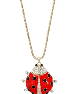 Bijou Brigitte Statement-Ketten|Ketten Gold>Kette - Red Spring gold, rot