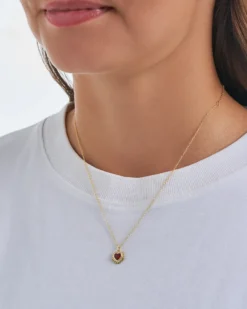 Bijou Brigitte Für Bestimmte Personen|Ketten Gold>Kette - Red Zirconia gold, rot