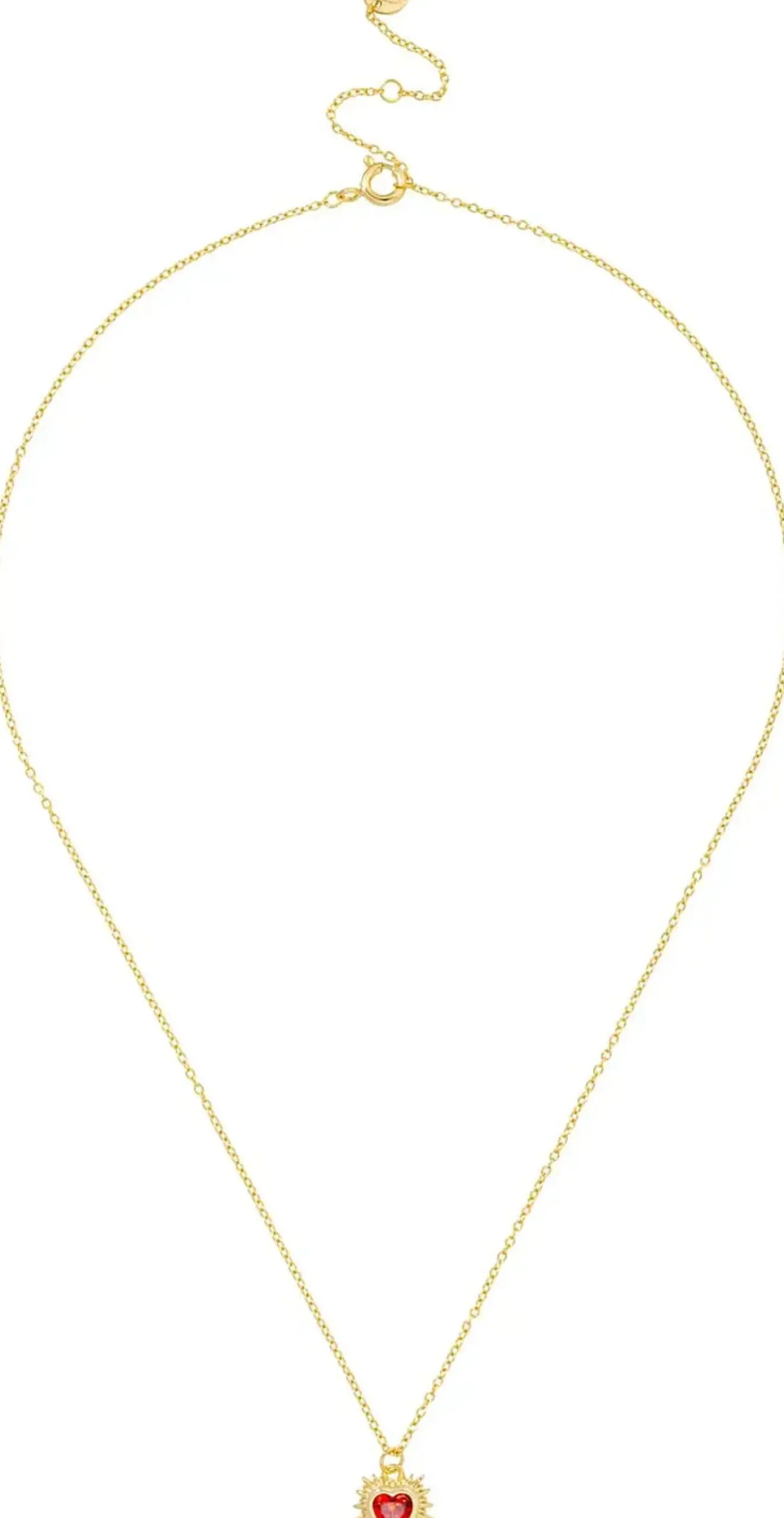 Bijou Brigitte Für Bestimmte Personen|Ketten Gold>Kette - Red Zirconia gold, rot