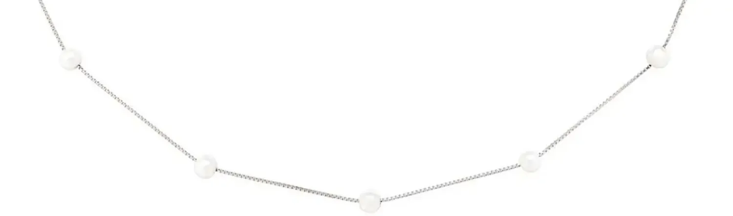Bijou Brigitte Ketten 925Er Silber|Ketten 925Er Silber>Kette - Rhodium Pearls silber
