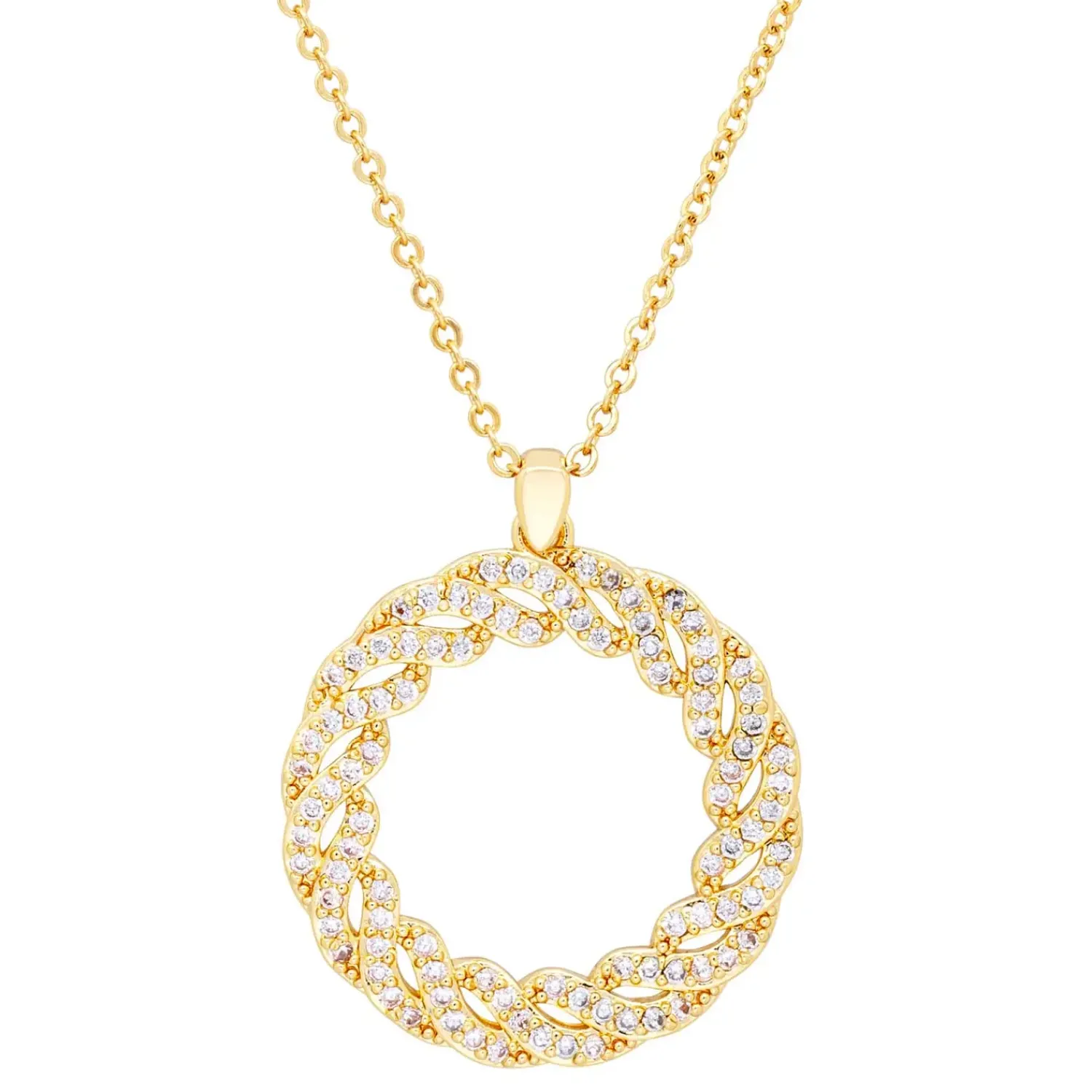 Bijou Brigitte Ketten Gold>Kette - Round Sparkle gold