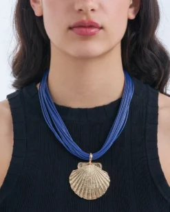 Bijou Brigitte Statement-Ketten|Maritimer Schmuck>Kette - Serene Shore blau