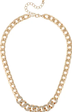 Bijou Brigitte Statement-Ketten|Ketten Gold>Kette - Shimmering en gold