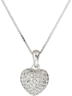 Bijou Brigitte Ketten 925Er Silber|Ketten 925Er Silber>Kette - Shining Heart silber