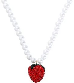 Bijou Brigitte Perlenschmuck|Perlenketten>Kette - Shiny Strawberry weiß