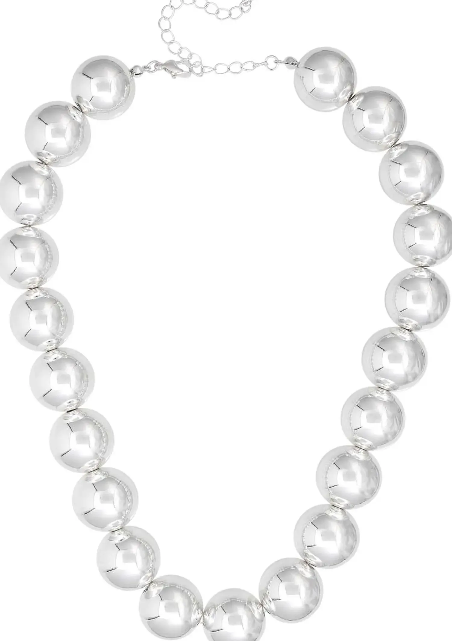 Bijou Brigitte Statement-Ketten>Kette - Silver Bullet silber