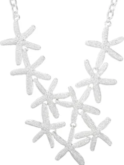 Bijou Brigitte Statement-Ketten>Kette - Silver Maritime silber