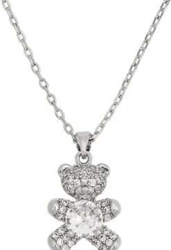Bijou Brigitte Kinderschmuck>Kette - Silver Teddy silber