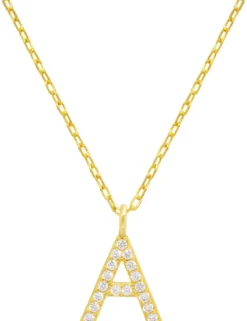 Bijou Brigitte Silver Crystals|Ketten Gold>Kette - Simple A gold
