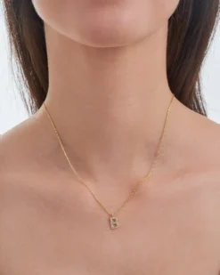 Bijou Brigitte Ketten 925Er Silber|Ketten Gold>Kette - Simple B gold